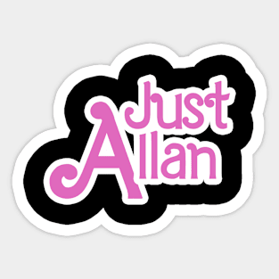 Just Allen/ Barbie Movie 2023 Sticker